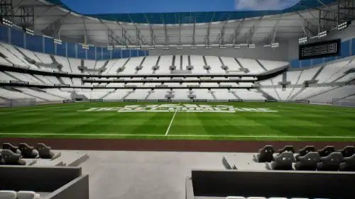 View from Section 001 at Tottenham Hotspur Stadium