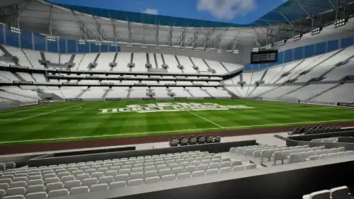 View from Section 105 at Tottenham Hotspur Stadium