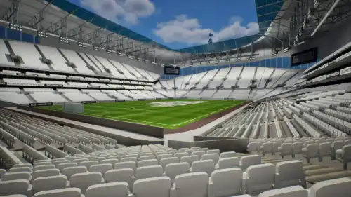 View from Section 109 at Tottenham Hotspur Stadium