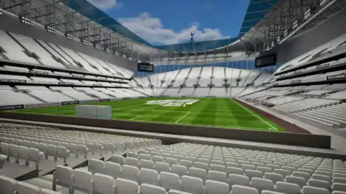 View from Section 111 at Tottenham Hotspur Stadium