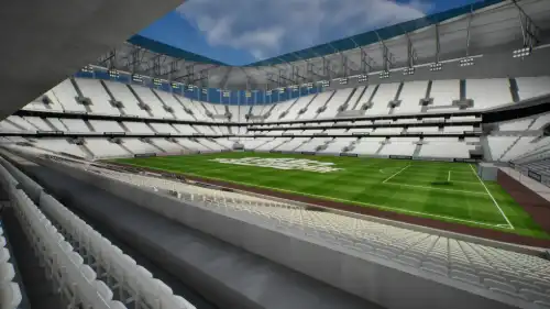 View from Section 202 at Tottenham Hotspur Stadium