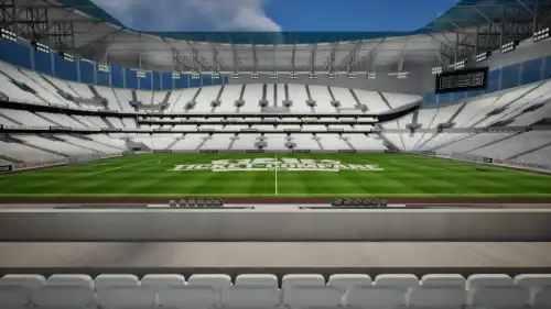 View from Section 214 at Tottenham Hotspur Stadium