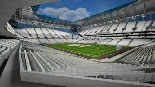 View from Section 236 at Tottenham Hotspur Stadium