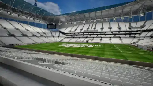 View from Section 239 at Tottenham Hotspur Stadium