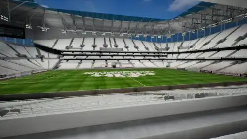 View from Section 243 at Tottenham Hotspur Stadium