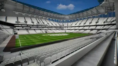 View from Section 247 at Tottenham Hotspur Stadium