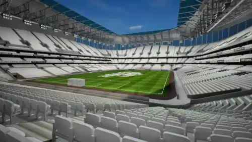 View from Section 251 at Tottenham Hotspur Stadium