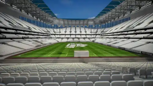 View from Section 254 at Tottenham Hotspur Stadium