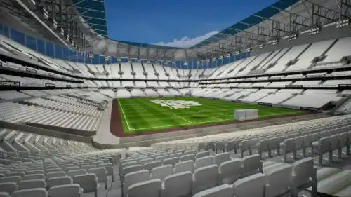 View from Section 257 at Tottenham Hotspur Stadium