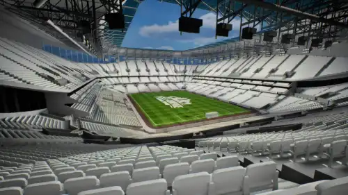 View from Section 325 at Tottenham Hotspur Stadium