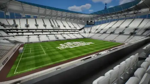 View from Section 411 at Tottenham Hotspur Stadium