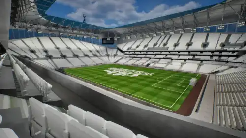 View from Section 428 at Tottenham Hotspur Stadium
