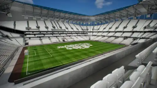 View from Section 449 at Tottenham Hotspur Stadium