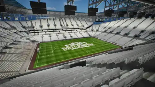 View from Section 507 at Tottenham Hotspur Stadium