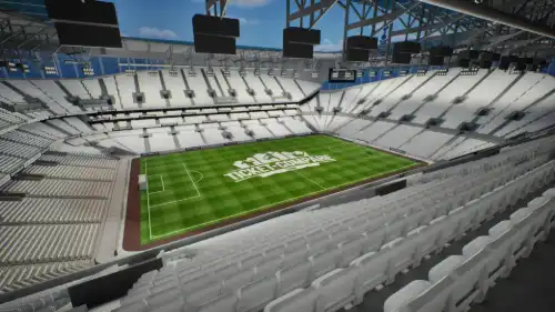 View from Section 508 at Tottenham Hotspur Stadium
