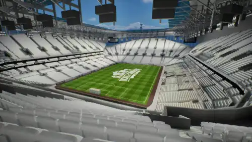View from Section 512 at Tottenham Hotspur Stadium