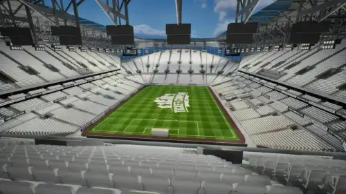 View from Section 514 at Tottenham Hotspur Stadium