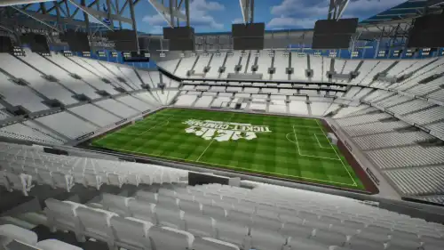 View from Section 524 at Tottenham Hotspur Stadium