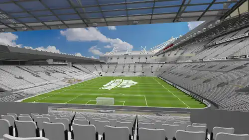 View from Section E237 at Old Trafford