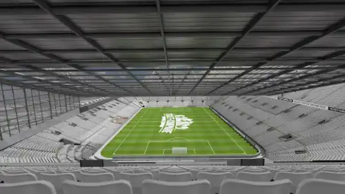 View from Section E334 at Old Trafford