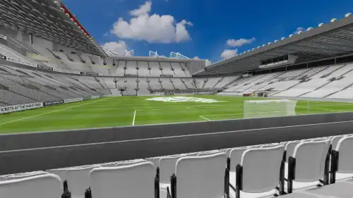 View from Section W102 at Old Trafford