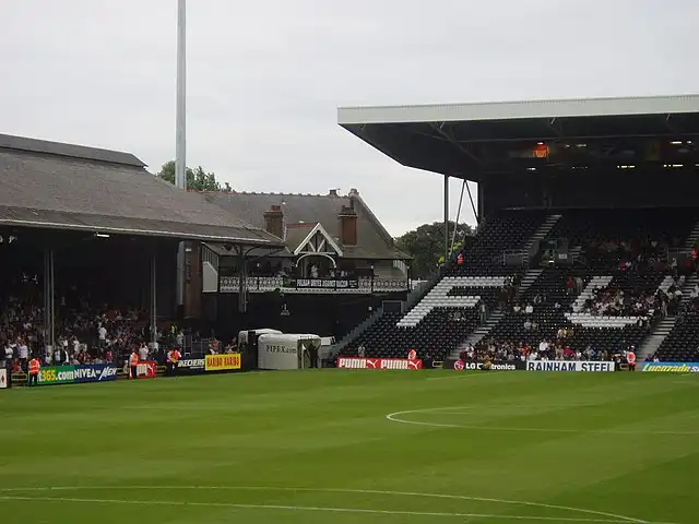 Best Place to Sit at Craven Cottage