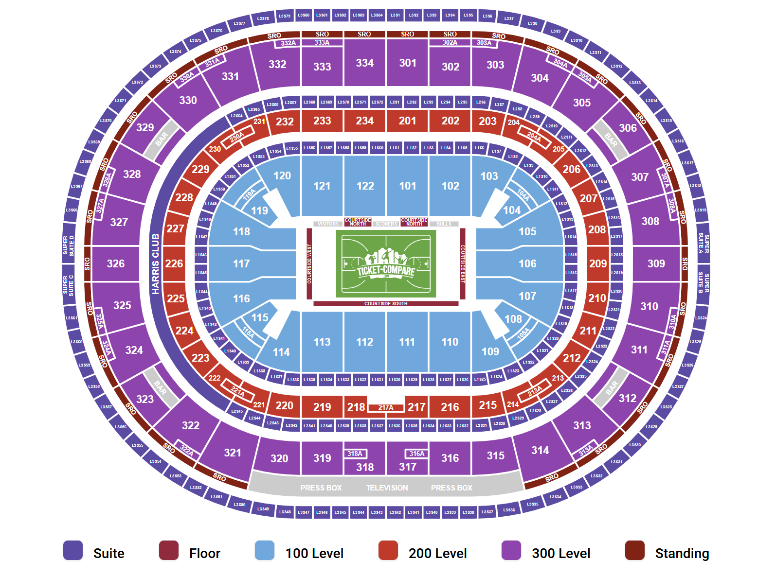 United Center - IL Seating Chart